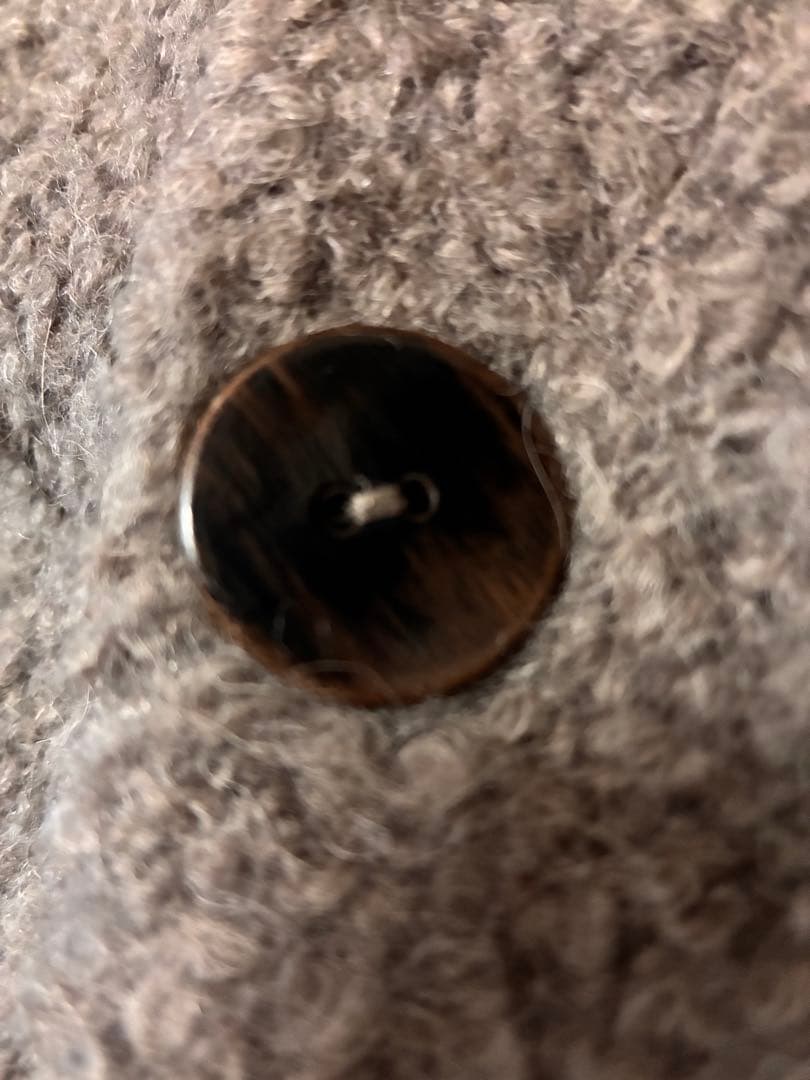 ヨーガンレール アルパカ混 ブークレ ロングマキシ丈 コート