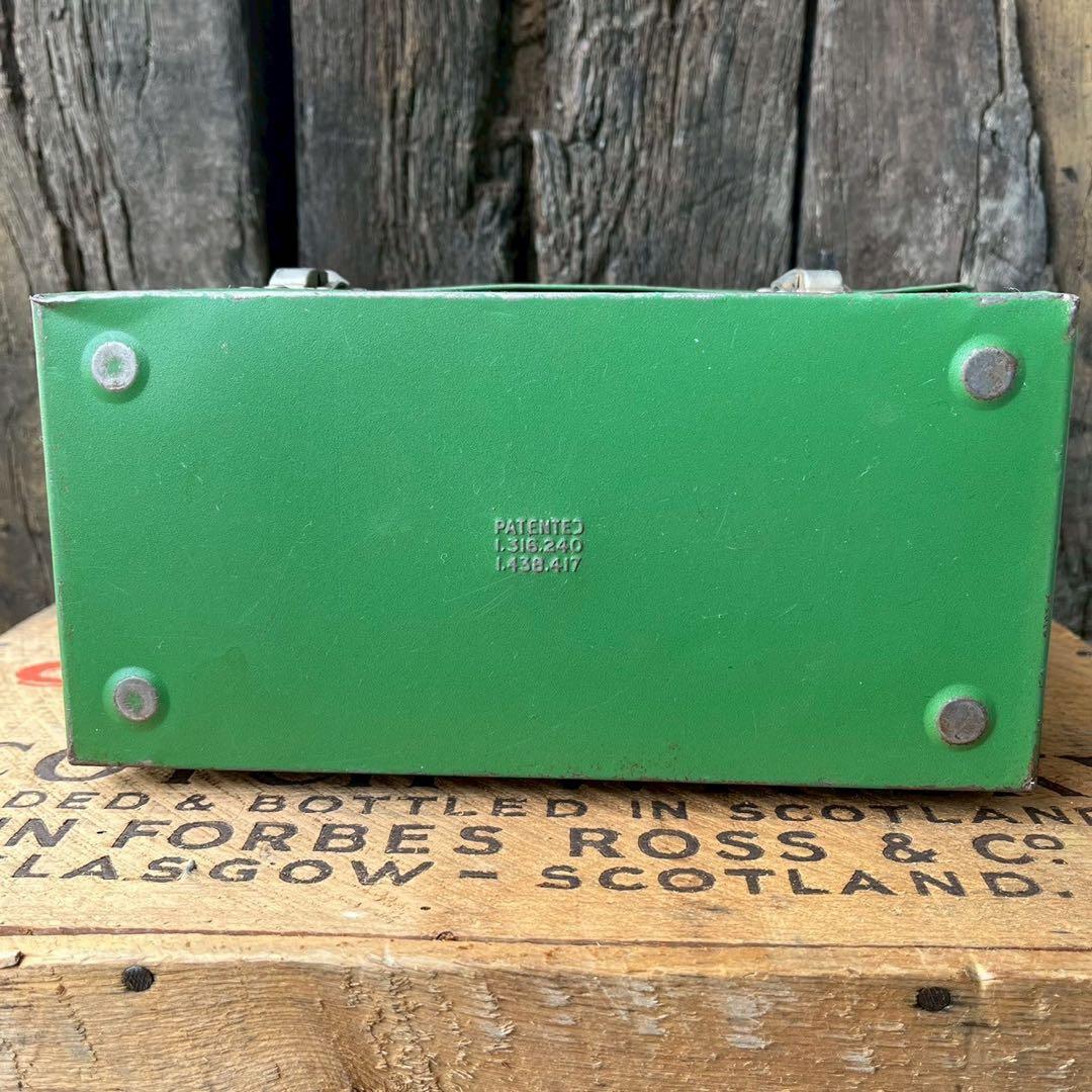 【USA vintage】1940sサーモス　メタル　ランチボックス　アメリカ