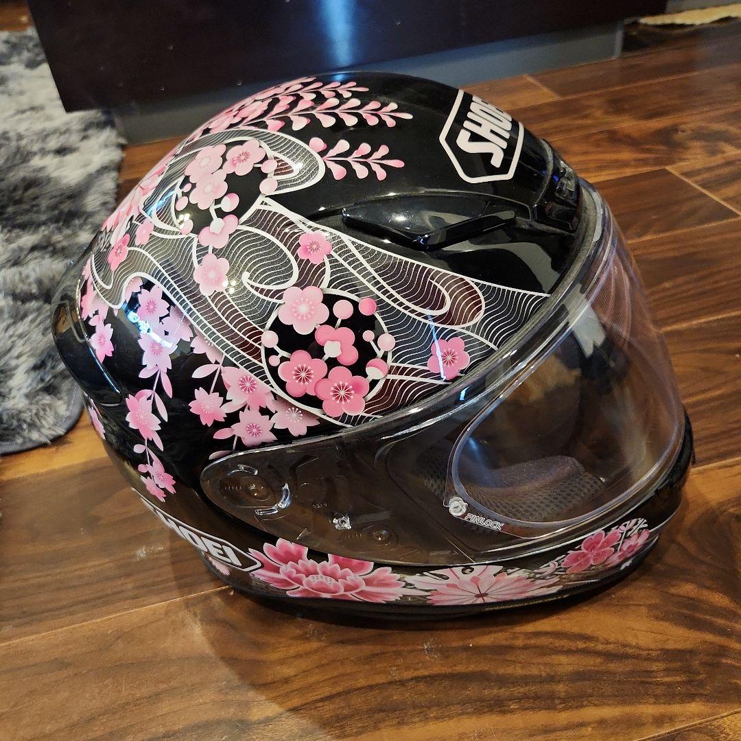 SHOEI フルフェイスヘルメット 桜柄女性用Mサイズ シン様専用 - メルカリ
