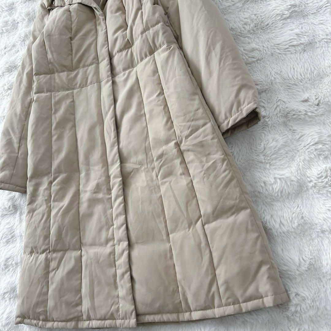 インディヴィ★ロング　ダウンコート　フォックスファー　フード