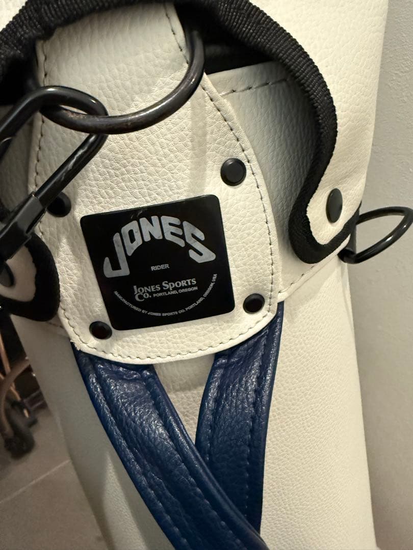 JONES ジョーンズRIDER　オフホワイト　キャディバッグ　GH13146