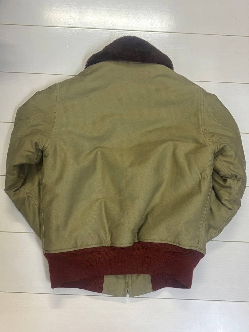 バズリクソンズ　B-15 COLVINEX　赤リブ　刻印ホイッスル付き