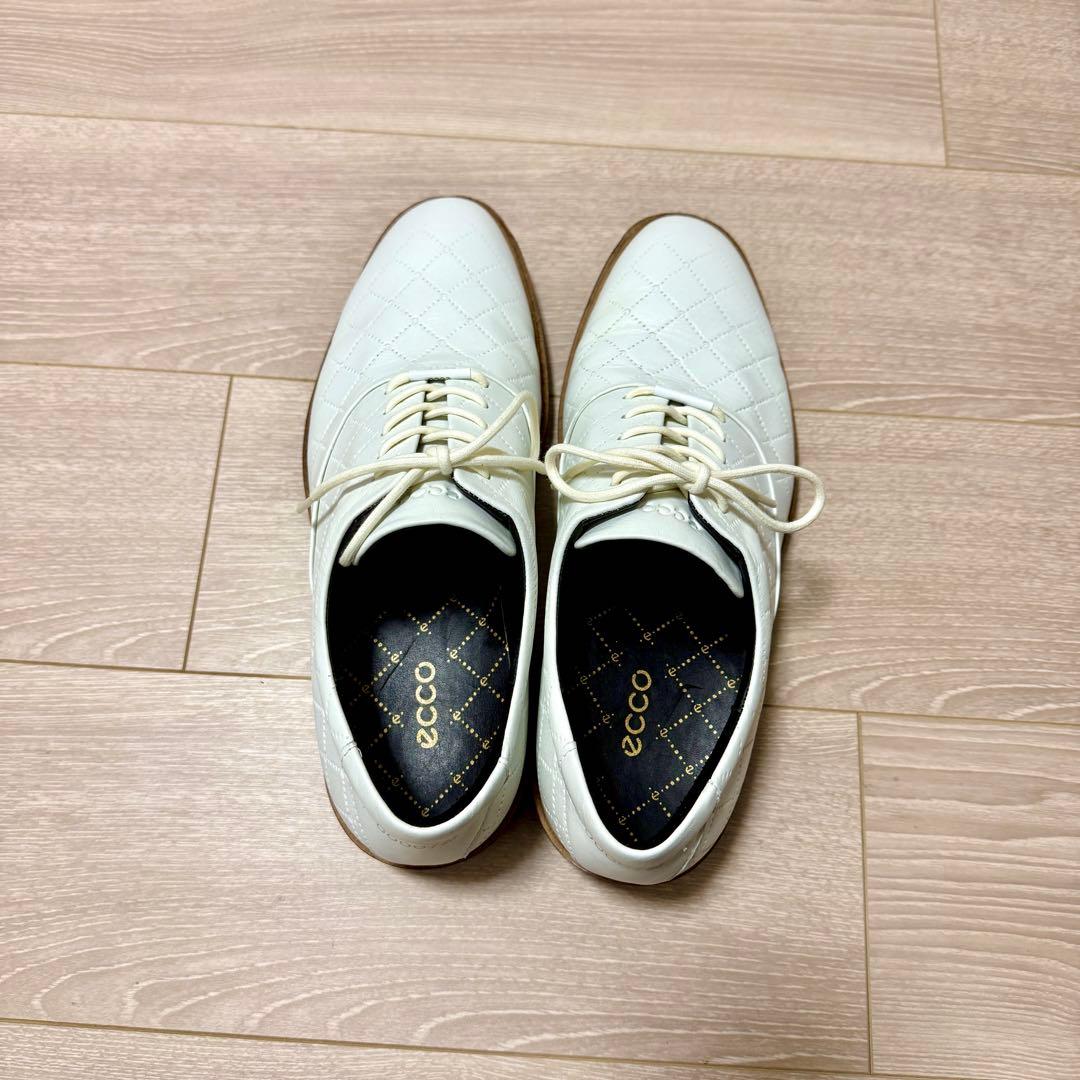 使用1回のみ！ECCO GOLF CLASSIC HYBRID ホワイト27.5