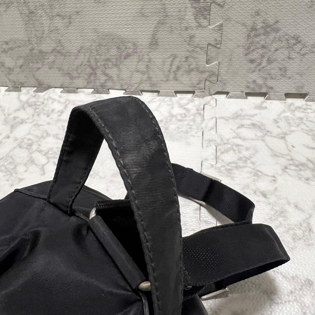 PRADA プラダ リュック バックパック 三角ロゴ ナイロン ブラック