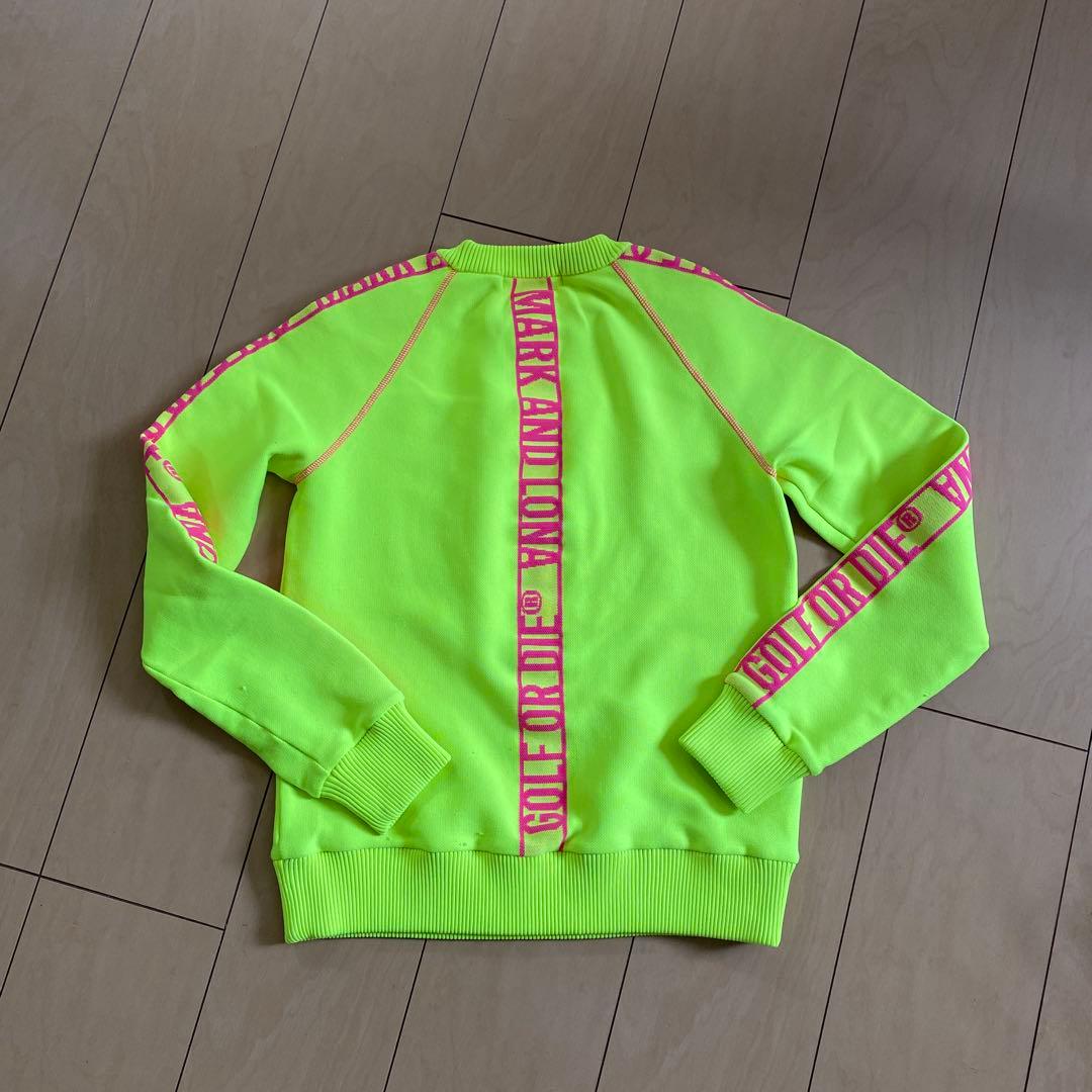 MARK & LONA 蛍光グリーン スウェット MARK LONA 蛍光グリーン www