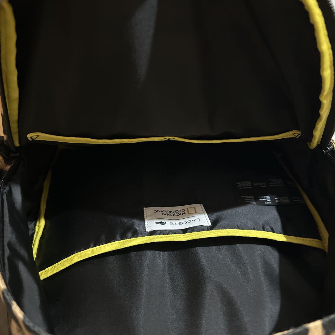 《美品》ラコステ×ナショナルジオグラフィック コラボ LACOSTE リュック
