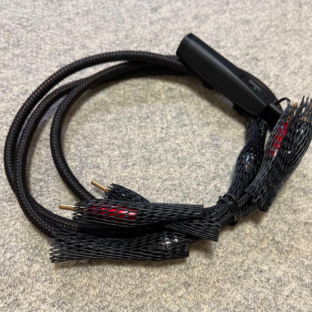 AudioQuest GO-4 スピーカーケーブル　ほぼ未使用です。