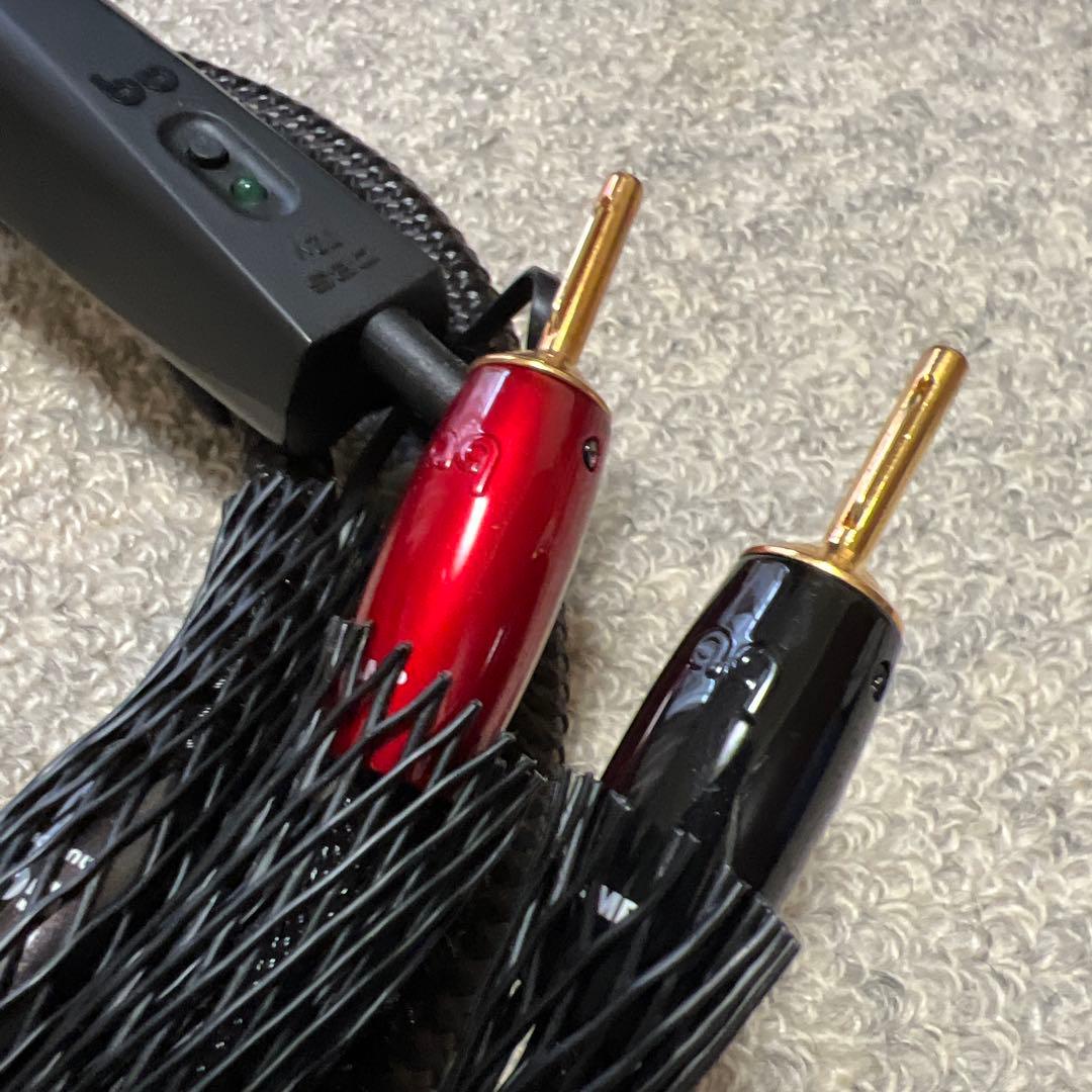 AudioQuest GO-4 スピーカーケーブル　ほぼ未使用です。