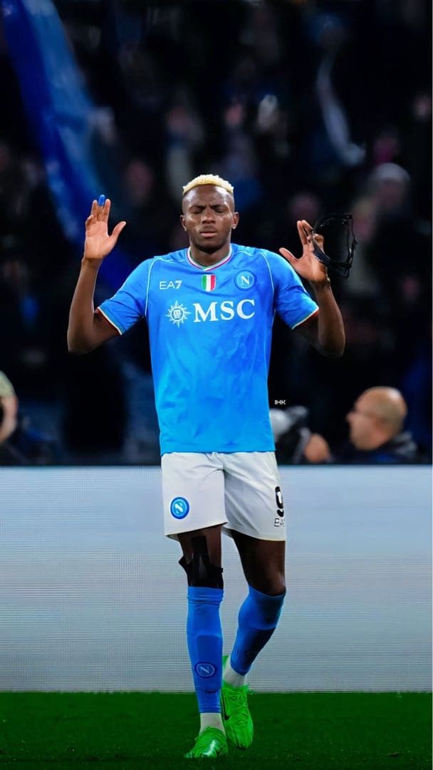 正規品 23/24 SSC NAPOLI ホーム ユニフォーム オシムヘン - メルカリ