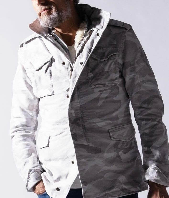 一度着16万弱 22AW AKM M-65 ボアライナー付 ジャケット コート