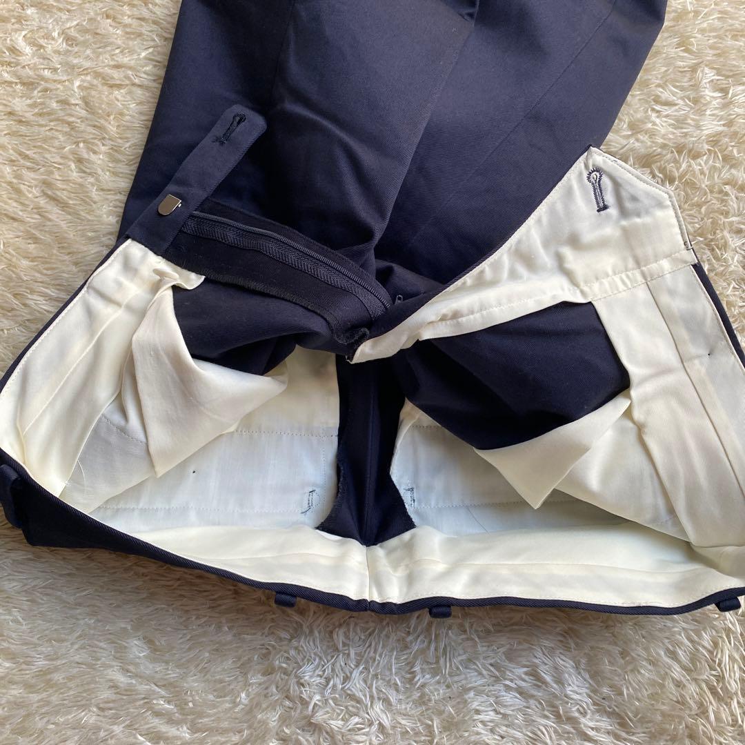 2点おまとめ Pt.Alfred コットン チノ ノータック スラックス M