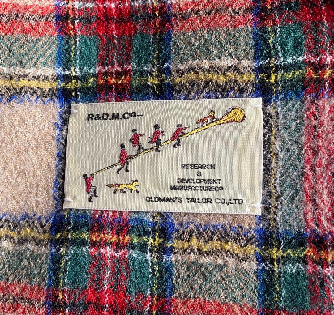 オールドマンズテーラー R&D.M.Co- ウールブランケット