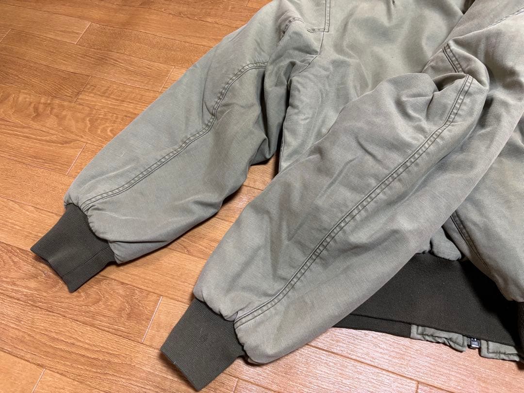 雰囲気抜群 フライトジャケット サイズLA 中綿　vintage