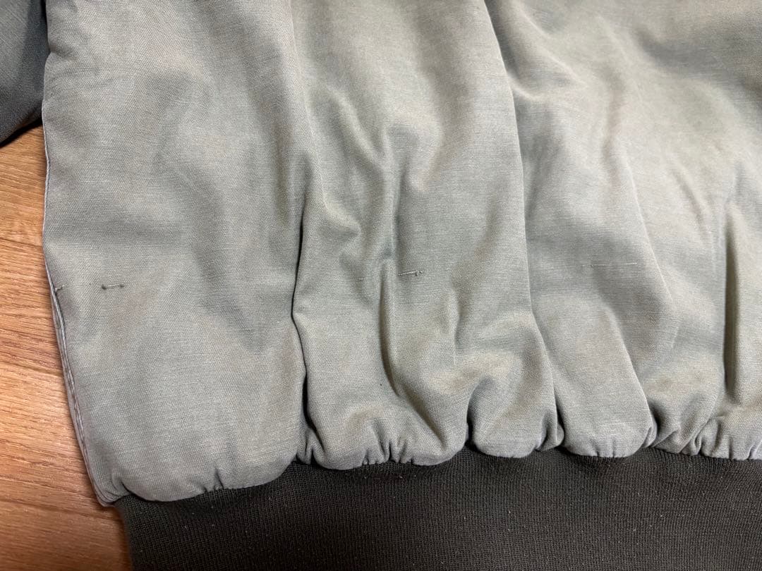 雰囲気抜群 フライトジャケット サイズLA 中綿　vintage