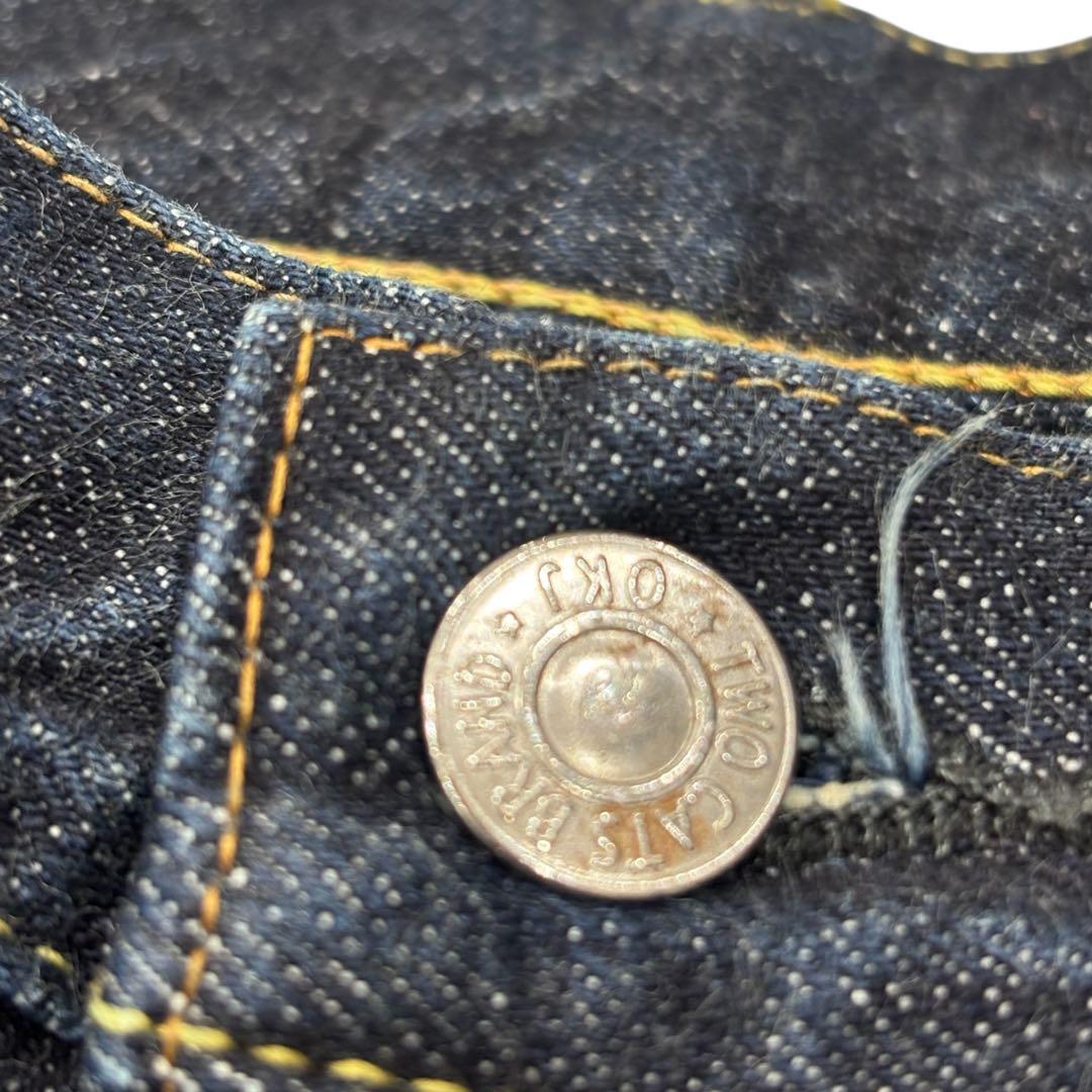 美品●TCB jeans Slim 50's T 13.5oz W31 濃紺