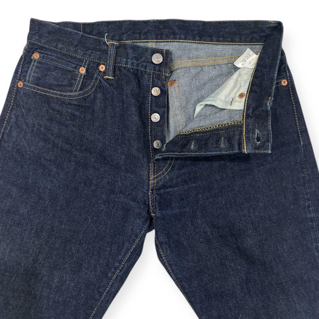 美品●TCB jeans Slim 50's T 13.5oz W31 濃紺
