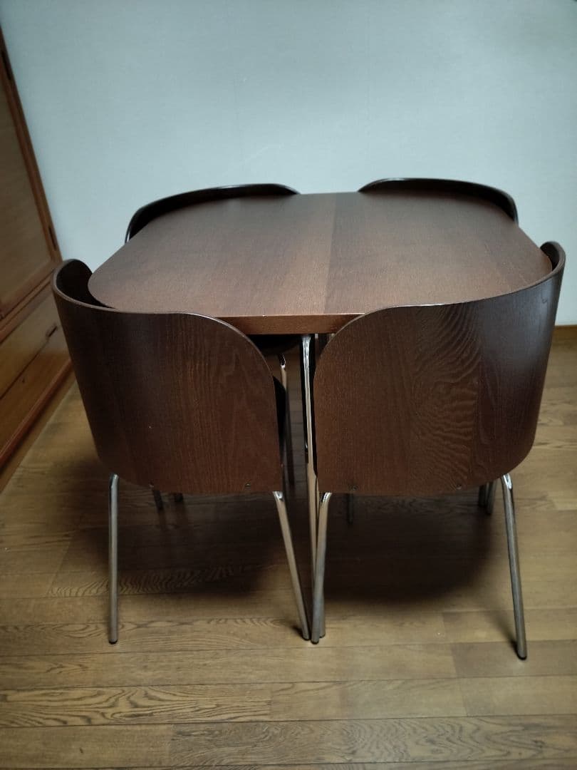 IKEA FUSION  4人掛け ダイニングテーブルセット