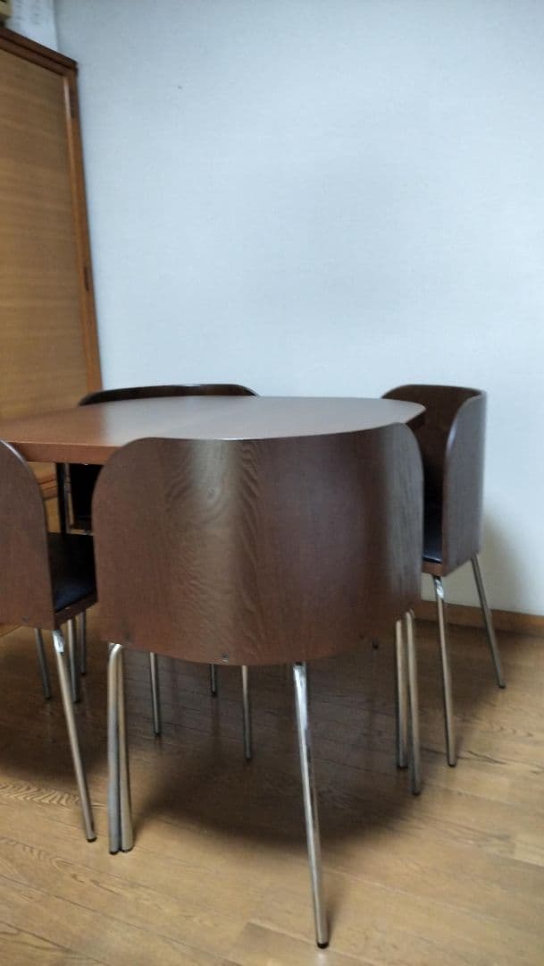 IKEA FUSION  4人掛け ダイニングテーブルセット