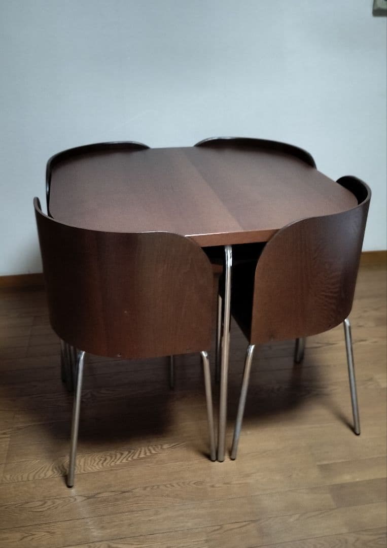 IKEA FUSION  4人掛け ダイニングテーブルセット