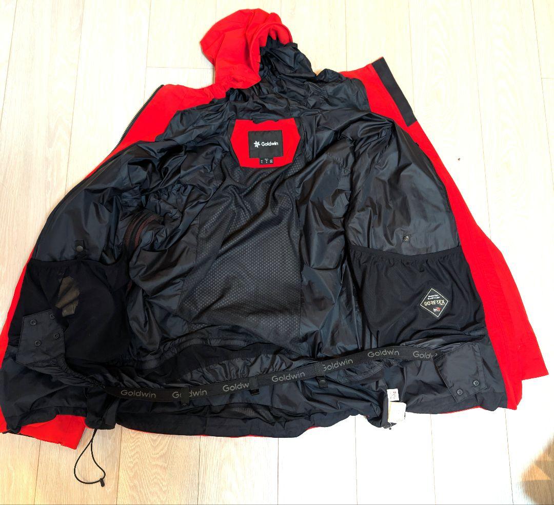 Goldwin スキーウェア スノーボードウェア ゴアテックス Lサイズ 赤