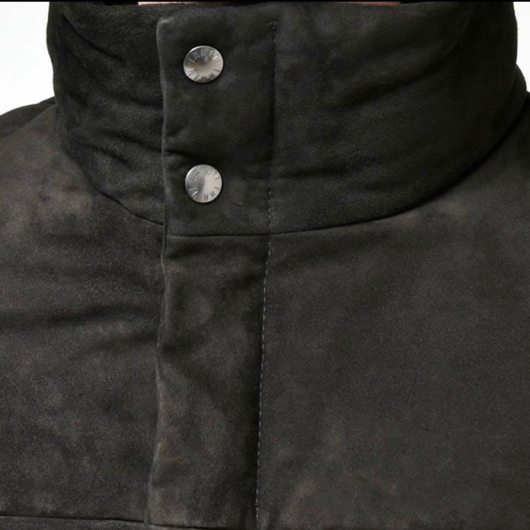 専用❗️ EMMETI エンメティ　ザッカリー　レザー　ダウンジャケット