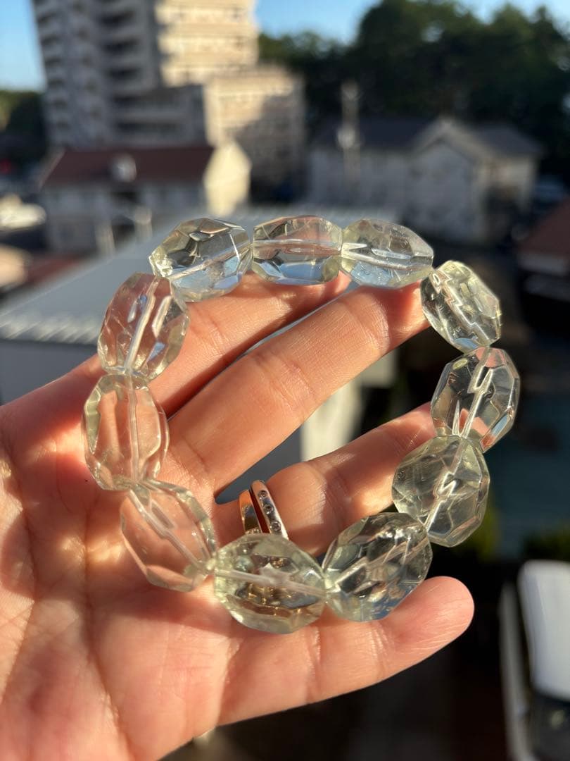 Y sh様　ローズクォーツおまとめ大玉宝石カット♡高品質グリーンアメジスト♡