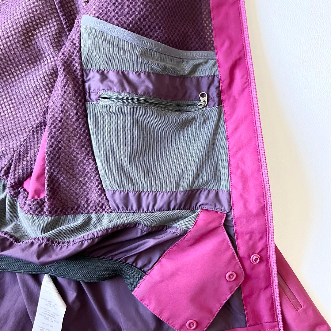 3243 パタゴニア　ジャケット ゴアテックス バイカラー ピンク　ラベンダー