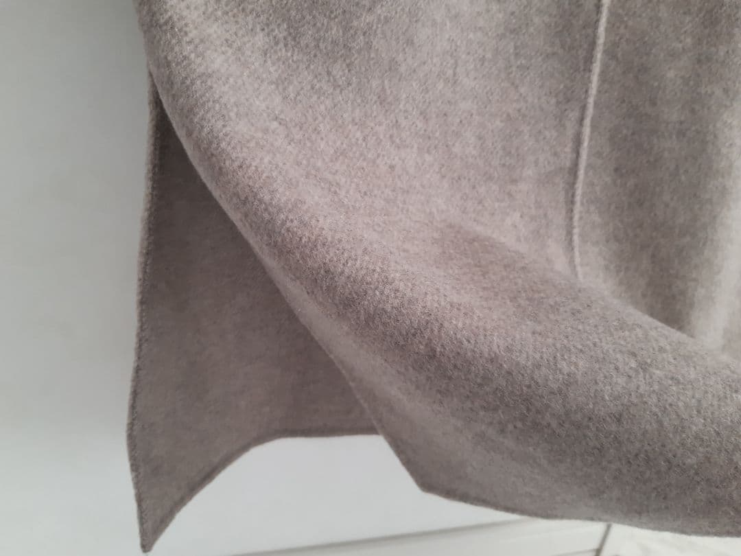 未使用　23区 ウールリバーツイルノーカラーコート