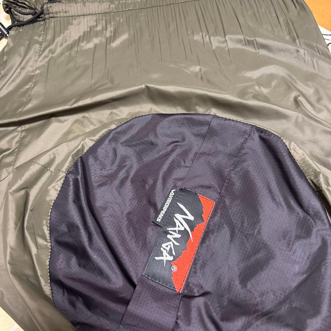 NANGA×ビジョンピークス 寝袋IBUKI BAG1200 下限-11℃