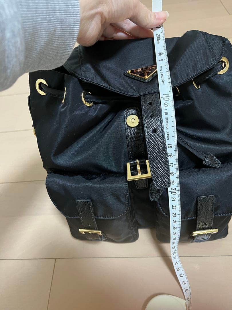 土日削除　プラダ　PRADA バックパック　リュック　ブラック　スモール　未使用