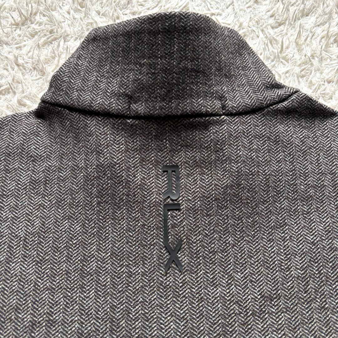 ★L相当★ ラルフローレン ゴルフ ヘリンボーン ハーフジップ ストレッチ 灰色