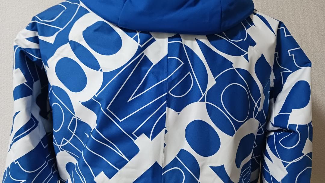 DESCENTE S.I.O ノーティカルブルータイポグラフィー スキーウェア