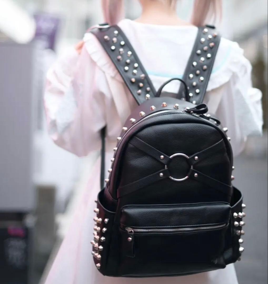 KRYclothing CROSS HARNESS スタッズ リュック レフレム