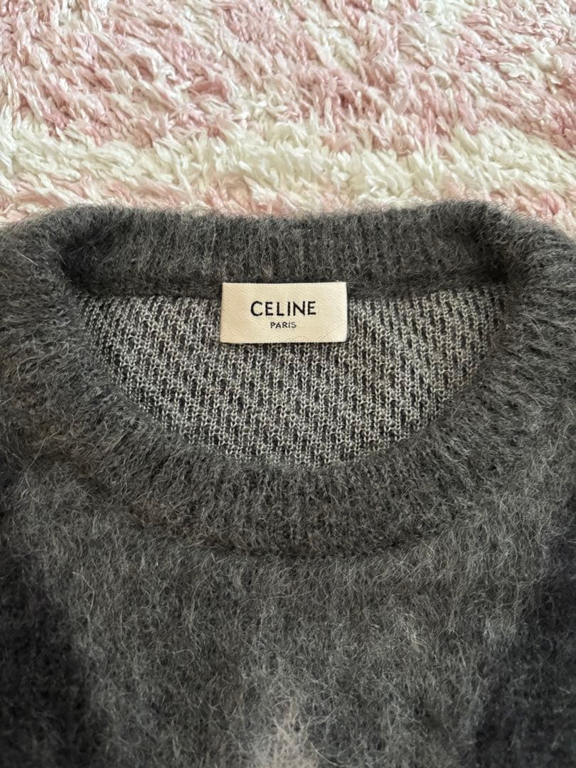 CELINE アーガルモヘアニットセーター XL 19A/W