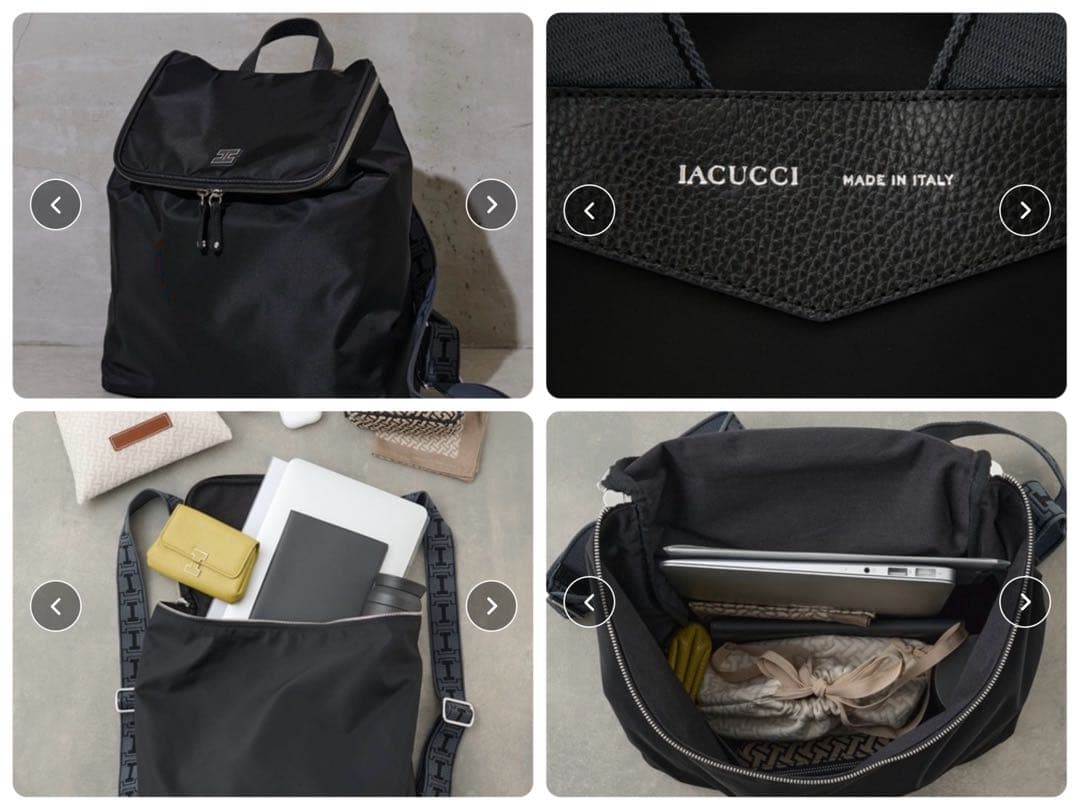 【新品】IACUCCI イアクッチ ナイロンリュック バックパック