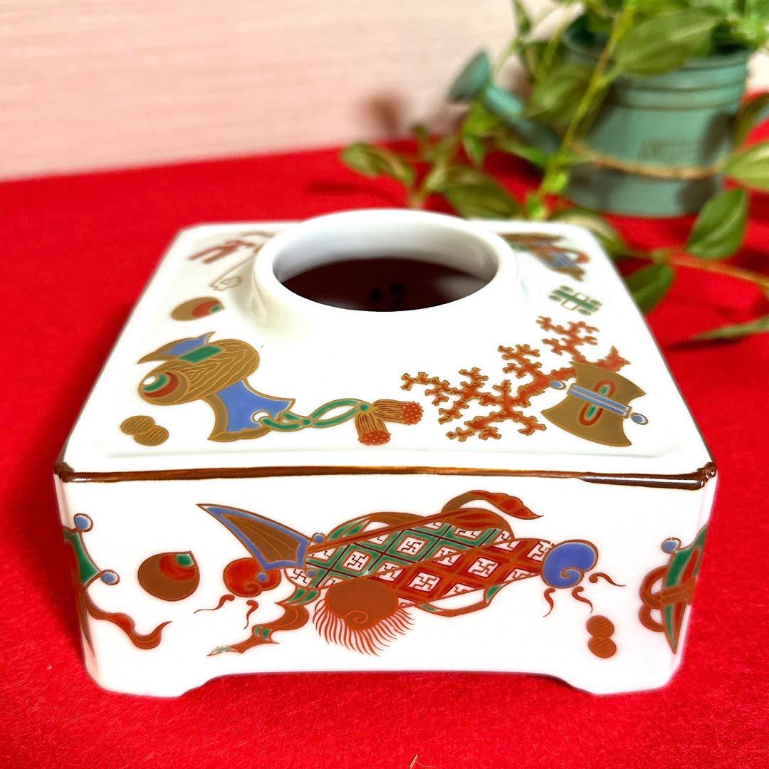 肥前皿山 其泉作 祝盃揃 錦宝尽し - メルカリ