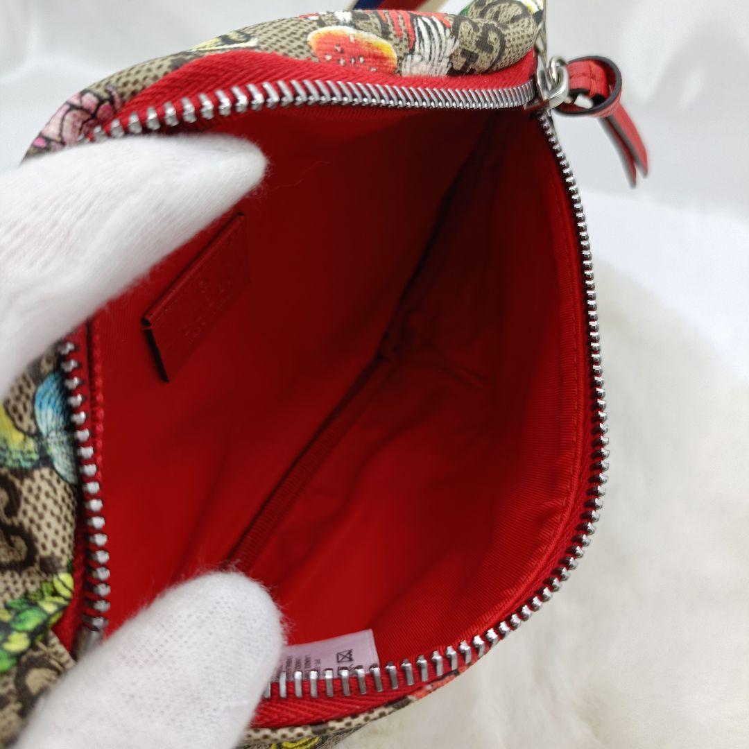 美品 GUCCI グッチ ウエストバッグ ヒグチユウコ GGスプリーム