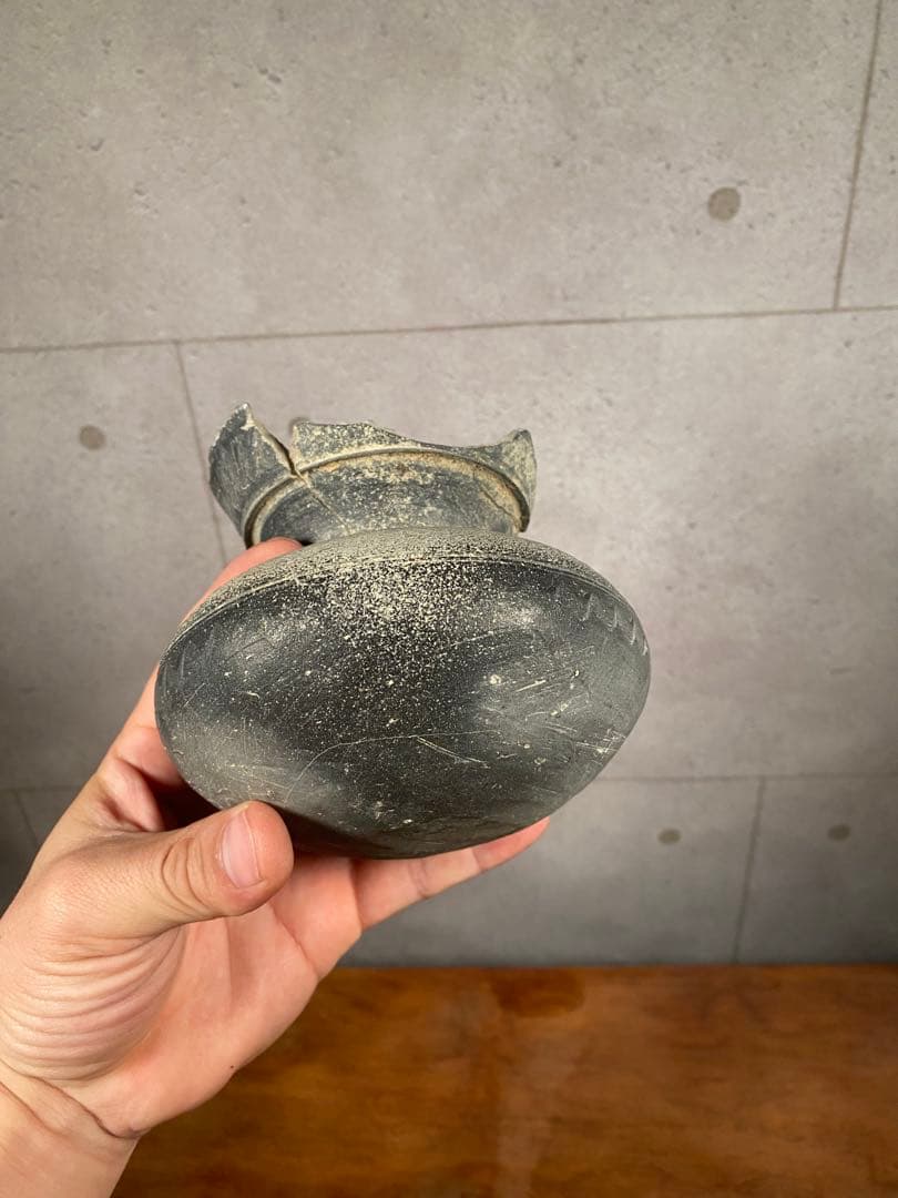 Naoさん専用 古い須恵器 小壺 花器 花生 生花