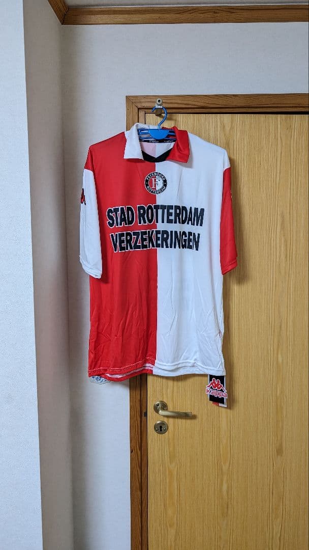 小野伸二ネーム入りフェイエノールトユニフォーム正規品タグ付き未使用