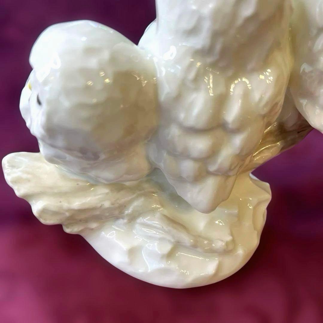 ーNoritakeー 【極美品】 フィギュリン ふくろう三兄弟 ボーンチャイナ