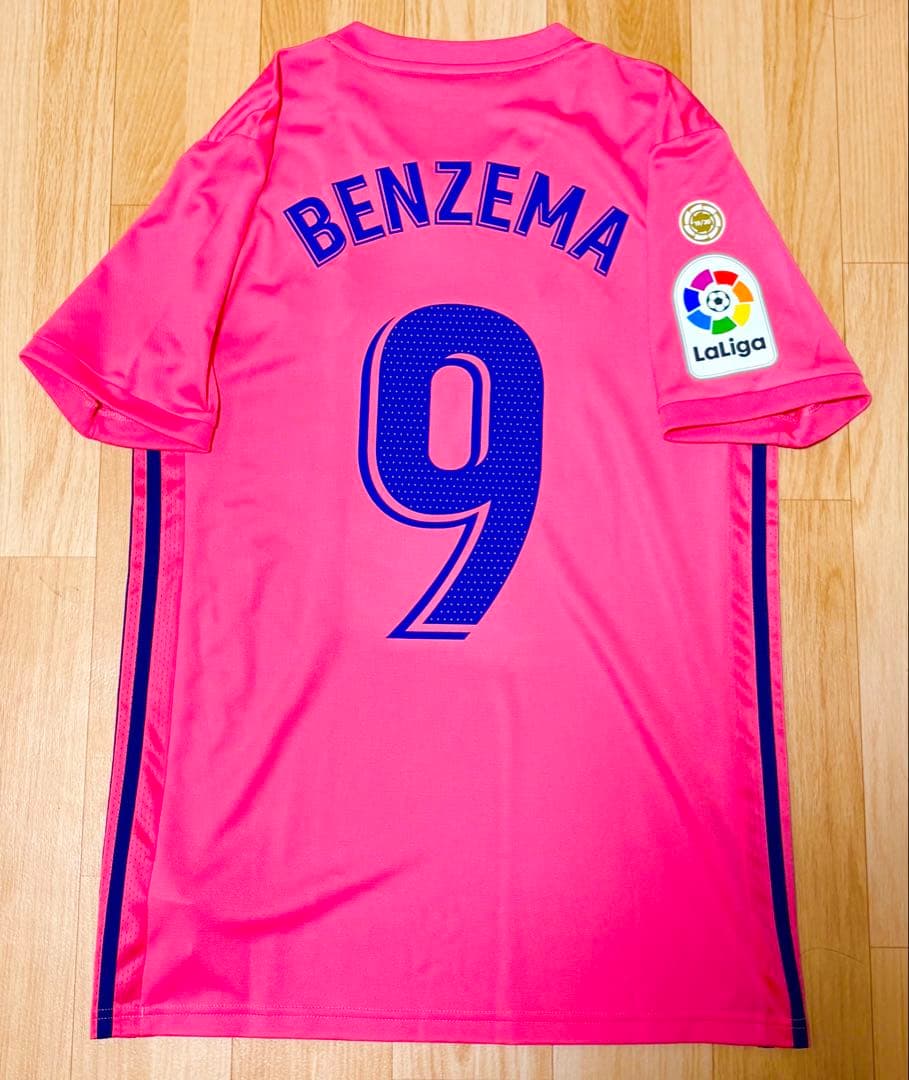 【新品タグ付き】レアルマドリード2020/21 ベンゼマ アウェイユニフォーム