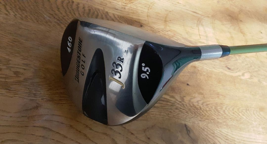 美品 ブリヂストン ドライバー J33R 9.5度 460cc メンズ右利き