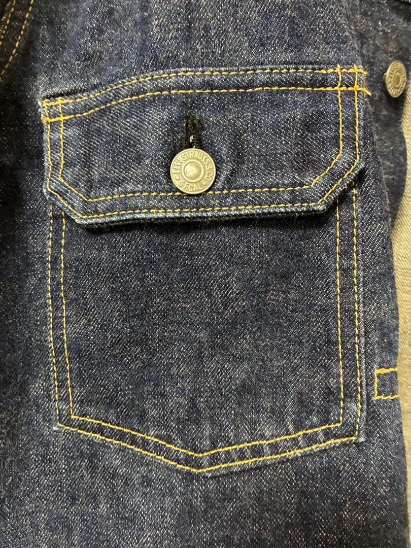 90s Levi's 71507xx 2nd デニムジャケット 濃紺 38
