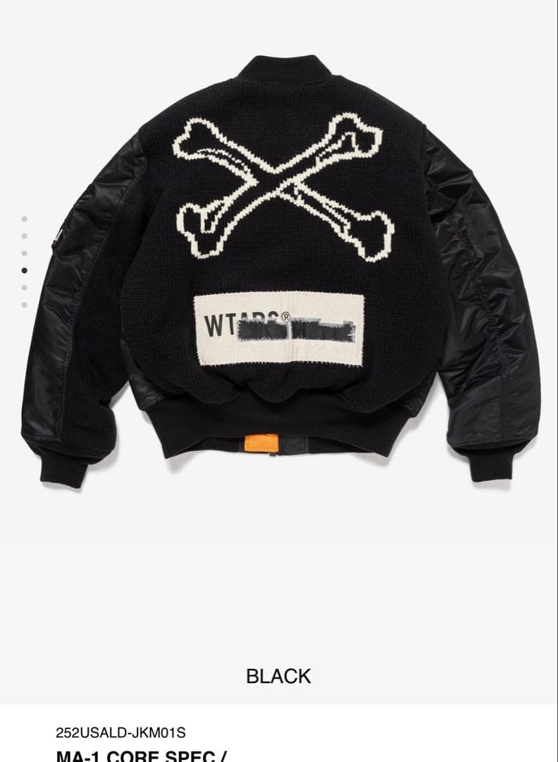 初売り WTAPS ALPHA MA-1 CORE SPEC / JACKET