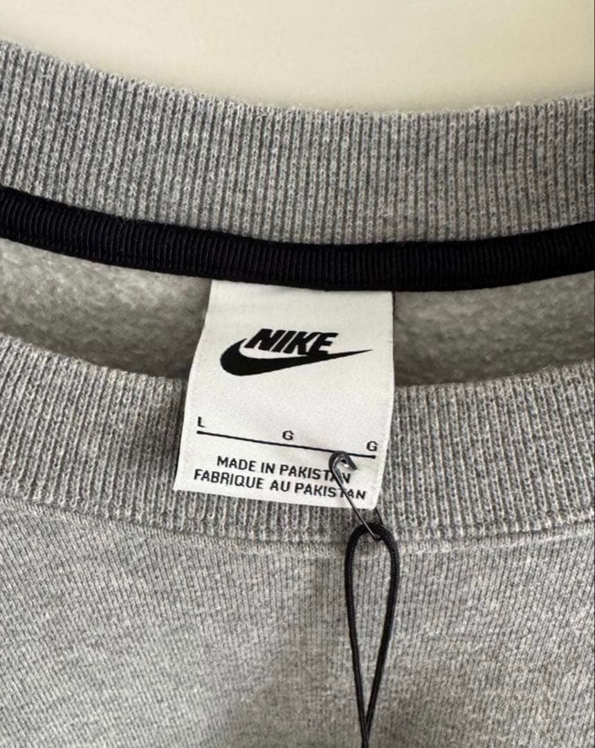 Nike x Stussy スウェット　グレー　L ナイキ　ステューシー