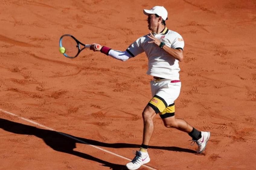 レア】UNIQLO ユニクロ 錦織圭 テニスウェア パンツ M フェデラー