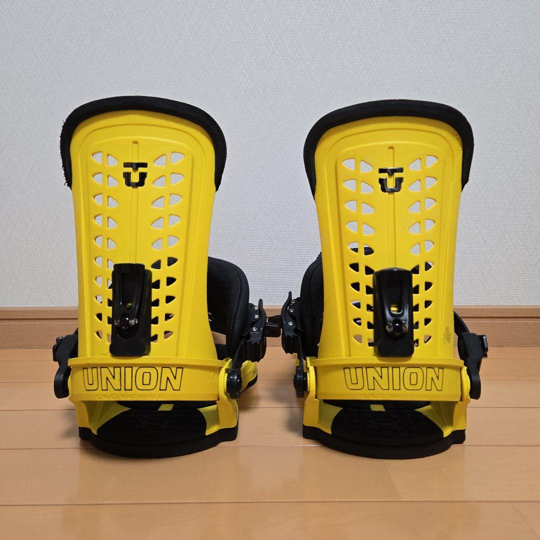 UNION FORCE スノーボード ビンディング イエロー/ブラック