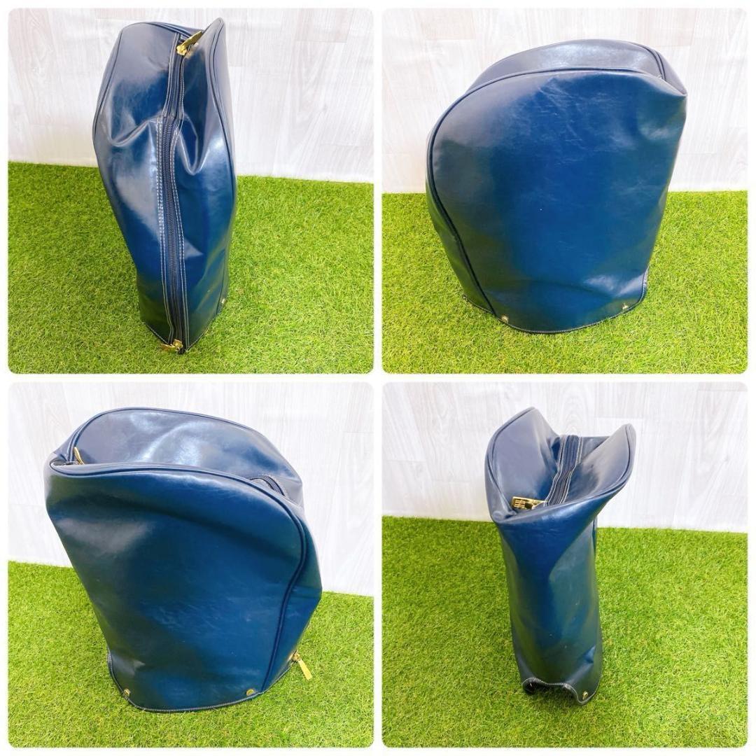 希少 トミーフィルフィガー 高級 キャディバッグ ゴルフバッグ 3点式 レザー