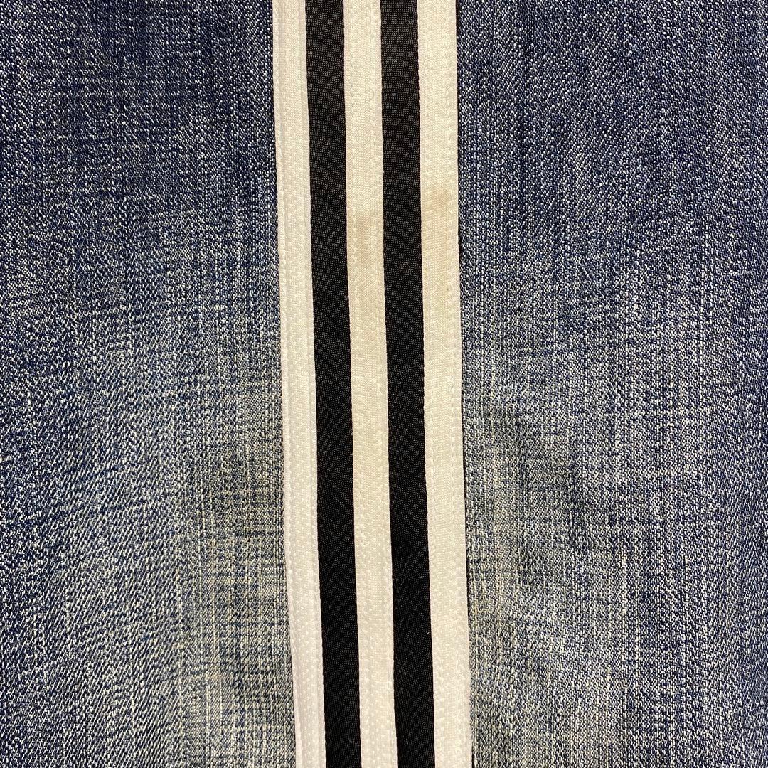 一点物 adidas 再構築 リメイク トラックジャケット デサント ジャージ