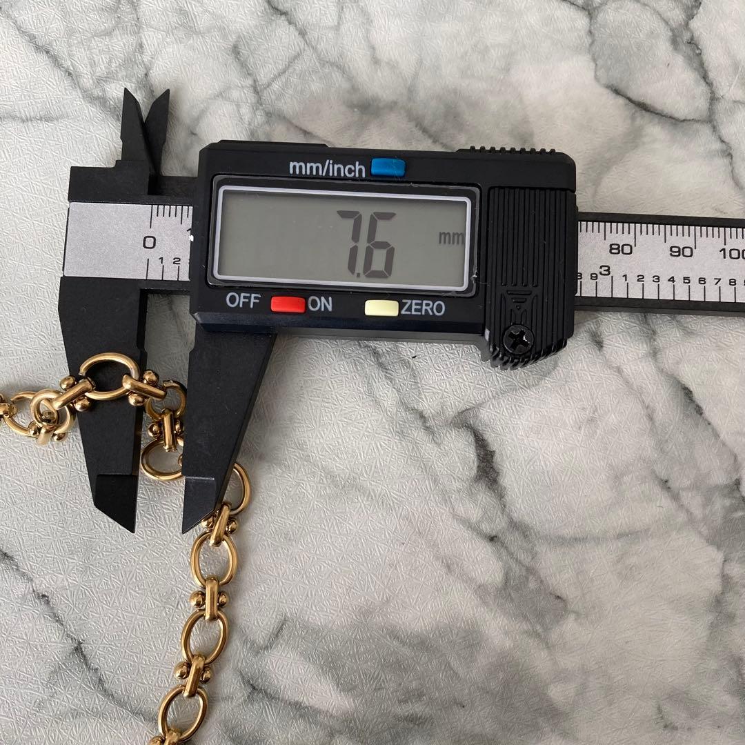 遺品整理　K18刻印　ブレスレット　22cm